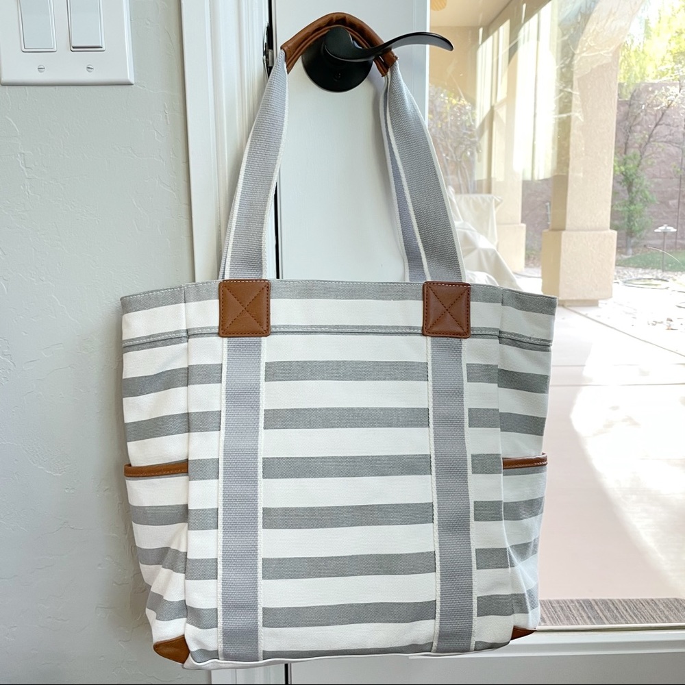 ❌SOLD❌ Pottery Barn Kids | harper diaper tote - Picture 1 of 7